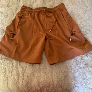 Brown shorts size small